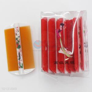 12 Pieces/Set Two Color Classic Flower Pattern Chinese Ancient Hair Comb