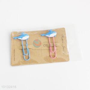 Cetacean bookmark/paper clip
