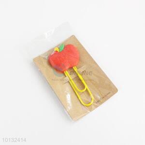 Red apple bookmark/paper clip
