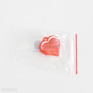 Hot sale red heart shaped badge