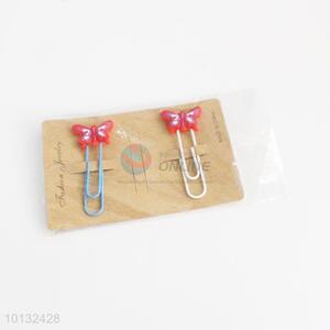 Red butterfly bookmark/paper clip
