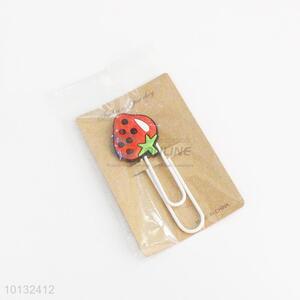 Strawberry bookmark/paper clip