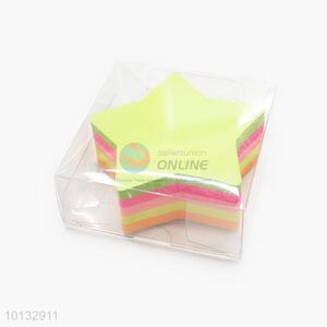 Five-pointed Star Shaped Colorful Sticky Notes Set