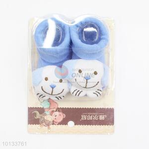 Fashionable 3d dog cotton baby socks