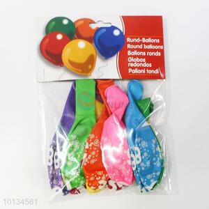 Lovely Multicolor Latex Round Balloon Decooration