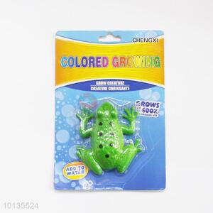Frog Shape Bubble Water Toy Swell Toys Soft Growing Animal for Children