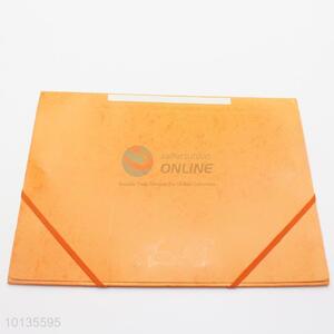 Good quality orange document pouch/envelope