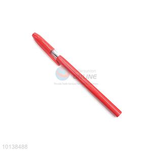 China Red&Black Plastic Ball-point Pen For Sale