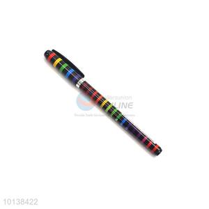 China Hot Sale Rainbow Gel Ink Pen Roller Pen