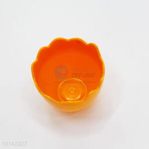 Low price orange melamine flowerpot/garden pot