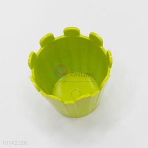 Wholesale green melamine flowerpot/plant pot
