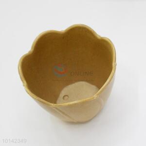 Best selling biodegradablevegetable fibre flowerpot