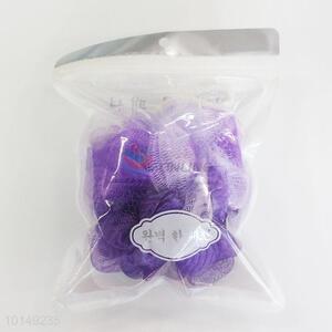 Purple bath scrubbie/net bath sponge