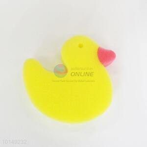 Yellow duck bath shower sponge