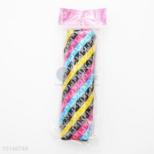 New arrival colorful oblique striped pencil pouch