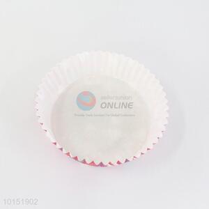 Hearts Printed Round PE Coated Paper Cupcake cups