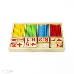 Wooden Educational Toys Math Learning Toys Counting Sticks For Kids