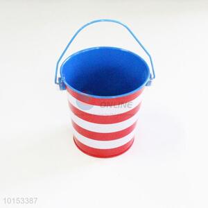 Elegant low price mini storage bucket/mini tinplate bucket