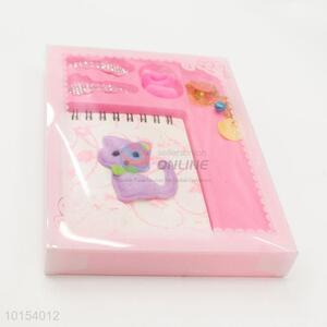 Wholesale Stationery Gift Set with Spiral Coil Notebook, Hairpin, Hair Ring, Bracelet