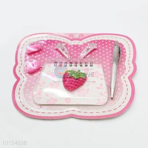 New Design Notebook Set with Pen/ Hairpin/ Hair Ring