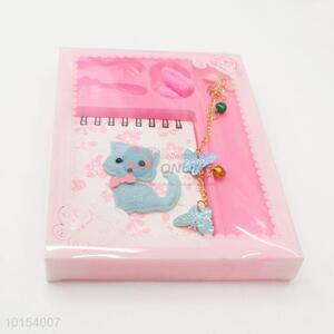 New Arrival Spiral Coil Notebook Set with Hairpin, Hair Ring and Bracelet
