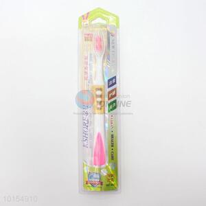 New Design Pink Toothbrush Wholesale Adult Toothbrush