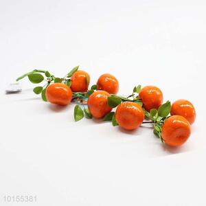 8 Heads Simulation of Orange/Decoration Artificial Fruit