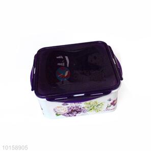 Plastic Rectangle Preservation Box/Crisper For Kitchen