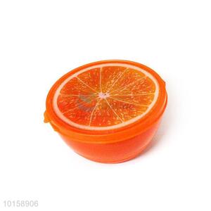 Orange Plastic Preservation Box/Crisper For Kitchen