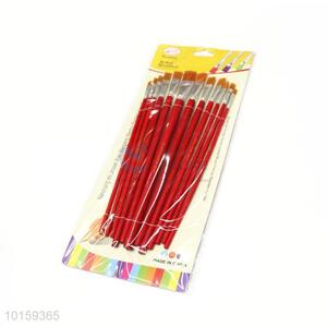Wholesale Paintbrush Red Handle Artist Brushes