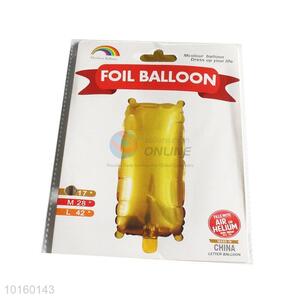 Letter I Foil Balloons Helium Balloon for Party