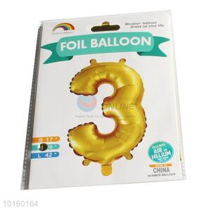Figure 3 Foil Balloon Birthday Wedding Decoration Ballon Party Supplies