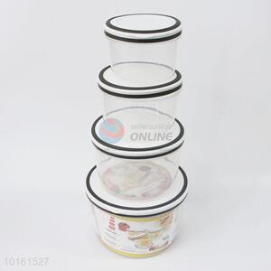 Hot Sale Melamine Preservation Box Food Storage Containers in Round Shape
