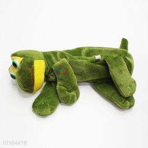 Popular Plush Frog Shaped Zipper Pen Bag for Sale