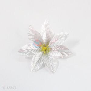 Delicate silver fake flower artificial flower cloth flower