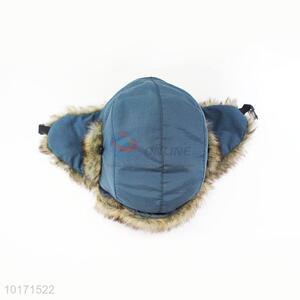 Great Blue Waterproof Ushanka Winter Hat for Children