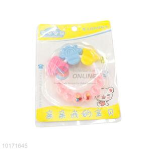 Cheap Cute Food Grade Silicone Baby Teether Teething Rings