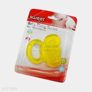 Cheap Wholesale Food-grade Silicone Baby Teether Chew Toy