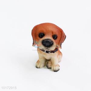 Factory Direct Art and Craft Polyresin Dog for Decoration