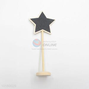 Wholesale star shaped writing board/message board for garden plant label
