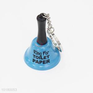 Promotional blue bell key ring/key chain