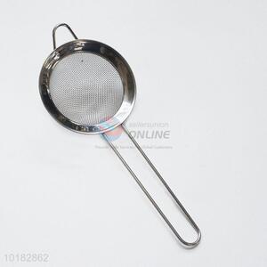 Stainless Steel Leakage Ladle Filter Dumplings Spoon Steelwith Ear