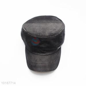 Promotional Wholesale Black Flat Cap/Sport Cap for Sale