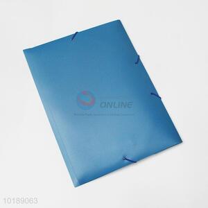 Solid Blue Color A4 PP File Folder Office Supply