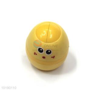Wholesale Yellow Egg Shape Pencil Sharpener