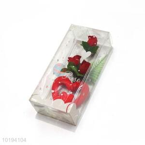 New Design Foam Heart With Artificial Flower Gift Set