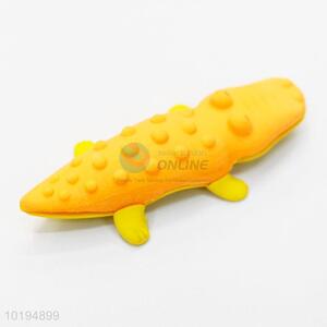 Low price top quality yellow crocodile shape erasers