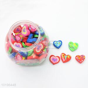 Lovely Heart Shape Eraser for Promotion