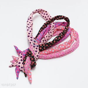 New Design Lovely Pattern Multicolor Twist Hair Band for Women