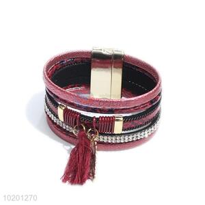 Popular top quality cute red bracelet